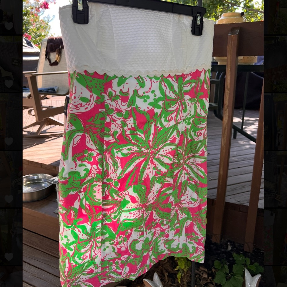 Lilly Pulitzer Strapless Dress